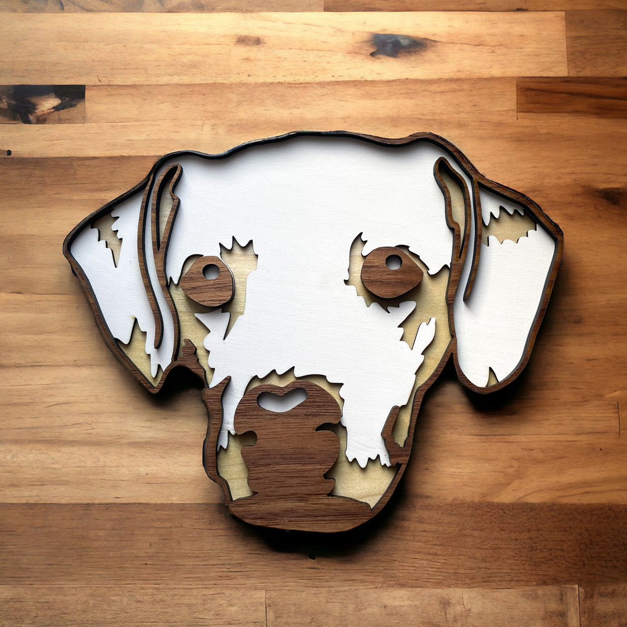 Wooden Pet Portrait