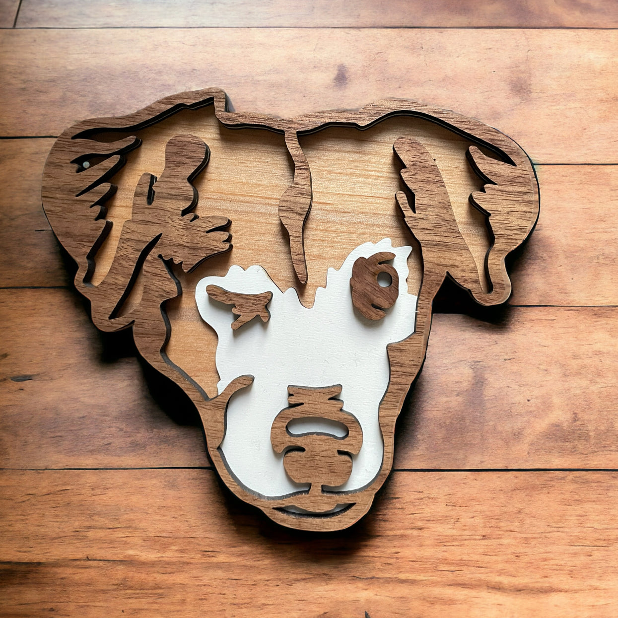 Wooden Pet Portrait