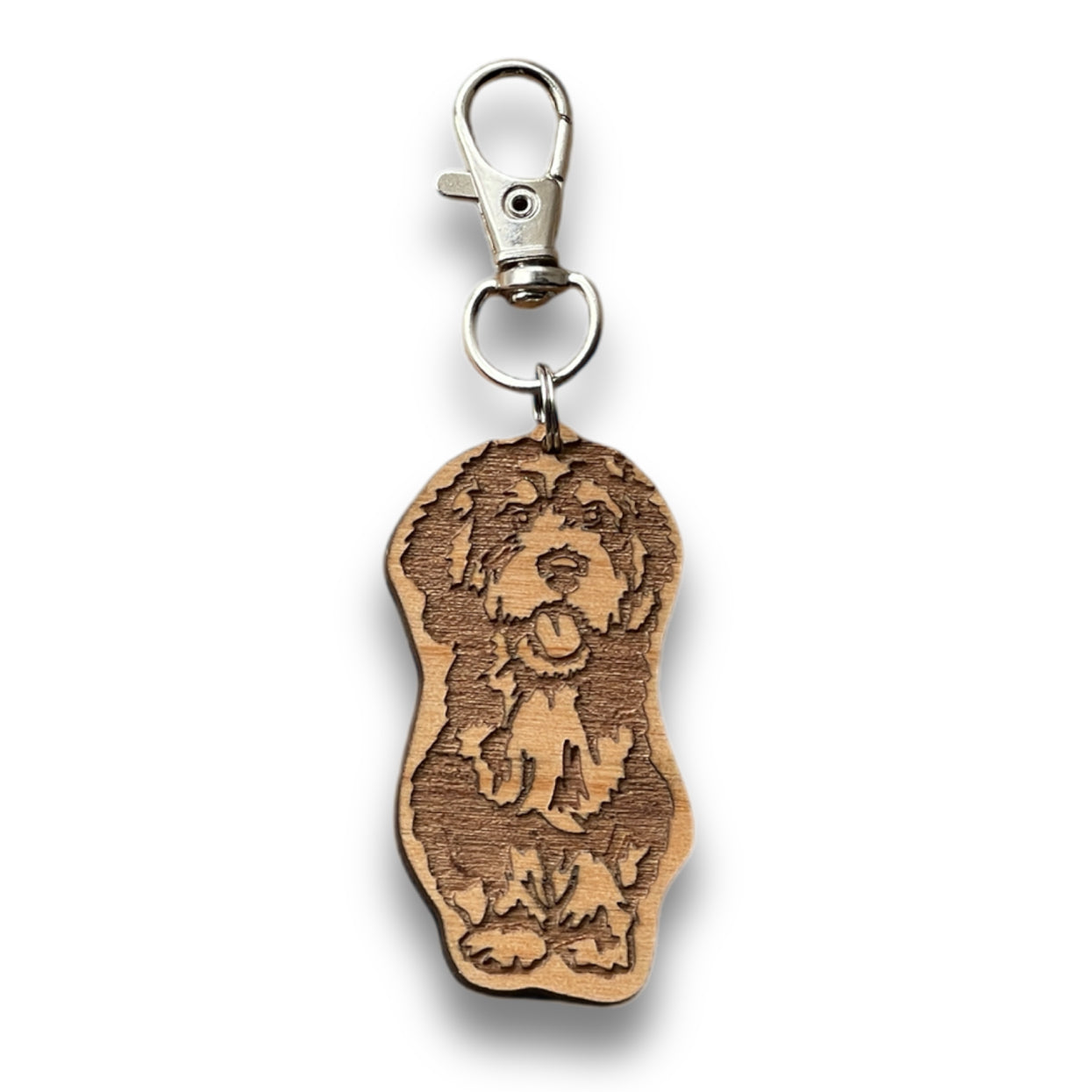 Bernedoodle Keychain