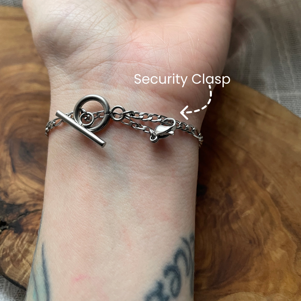 back of bracelet