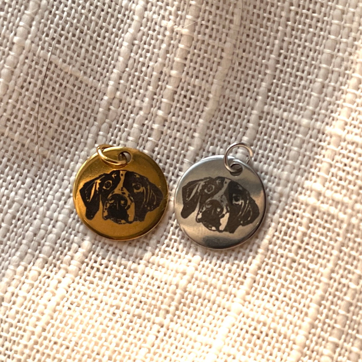 Custom Pet Portrait Pendant