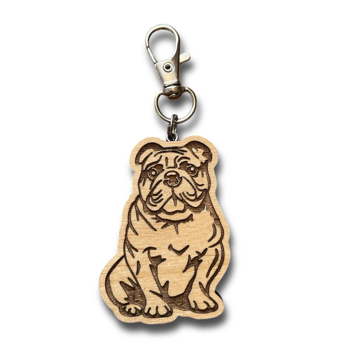 Old English Bulldog Keychain