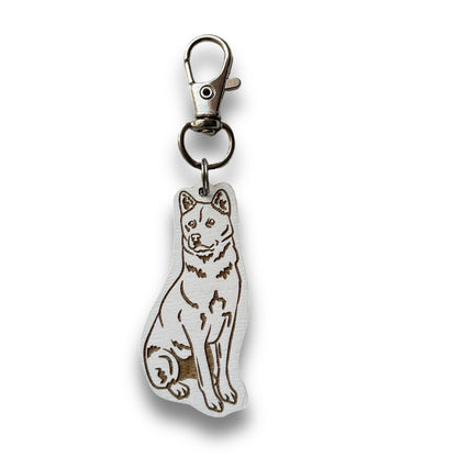 Korean Jindo Keychain