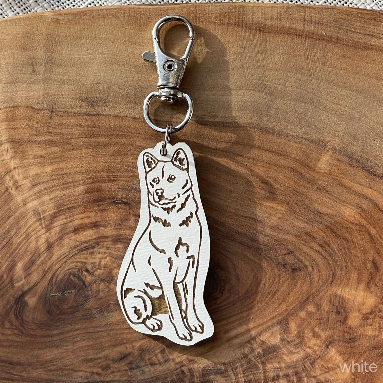 Korean Jindo Keychain