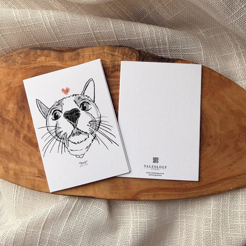 Kitty Boop - Mini Art Card