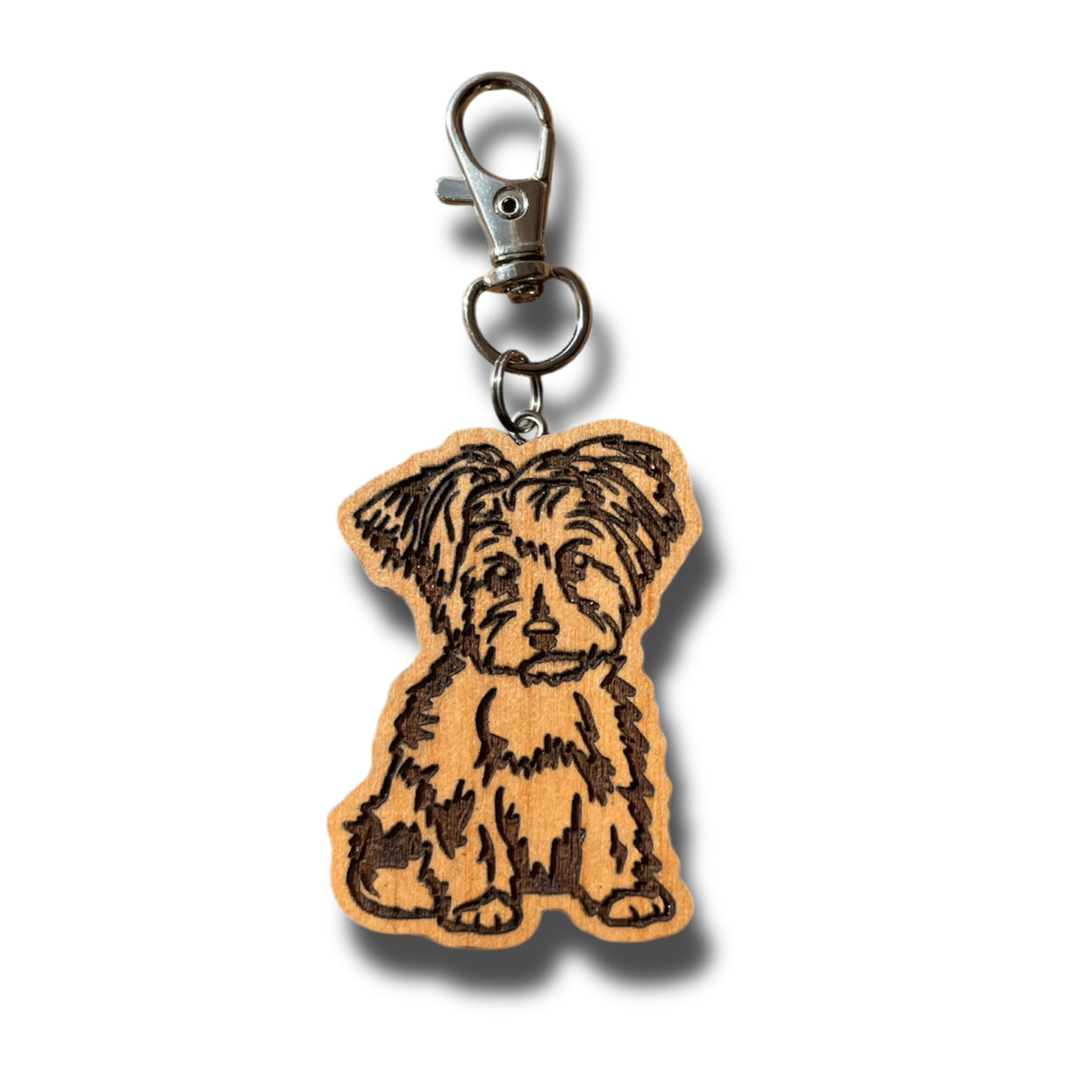 Morkie Keychain