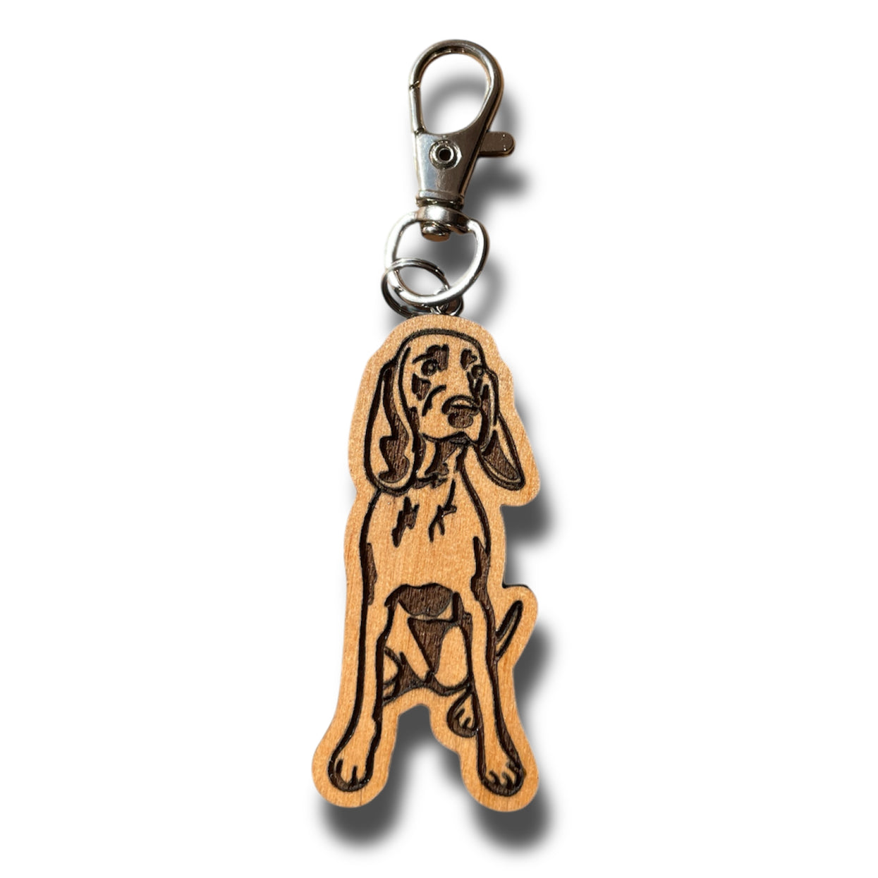 Redbone Coonhound Keychain