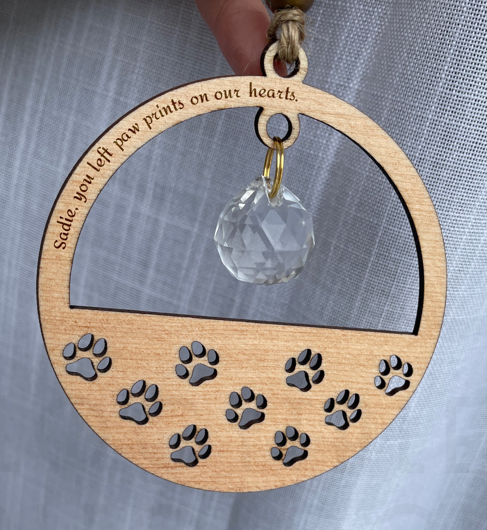 Pet Memorial Suncatcher