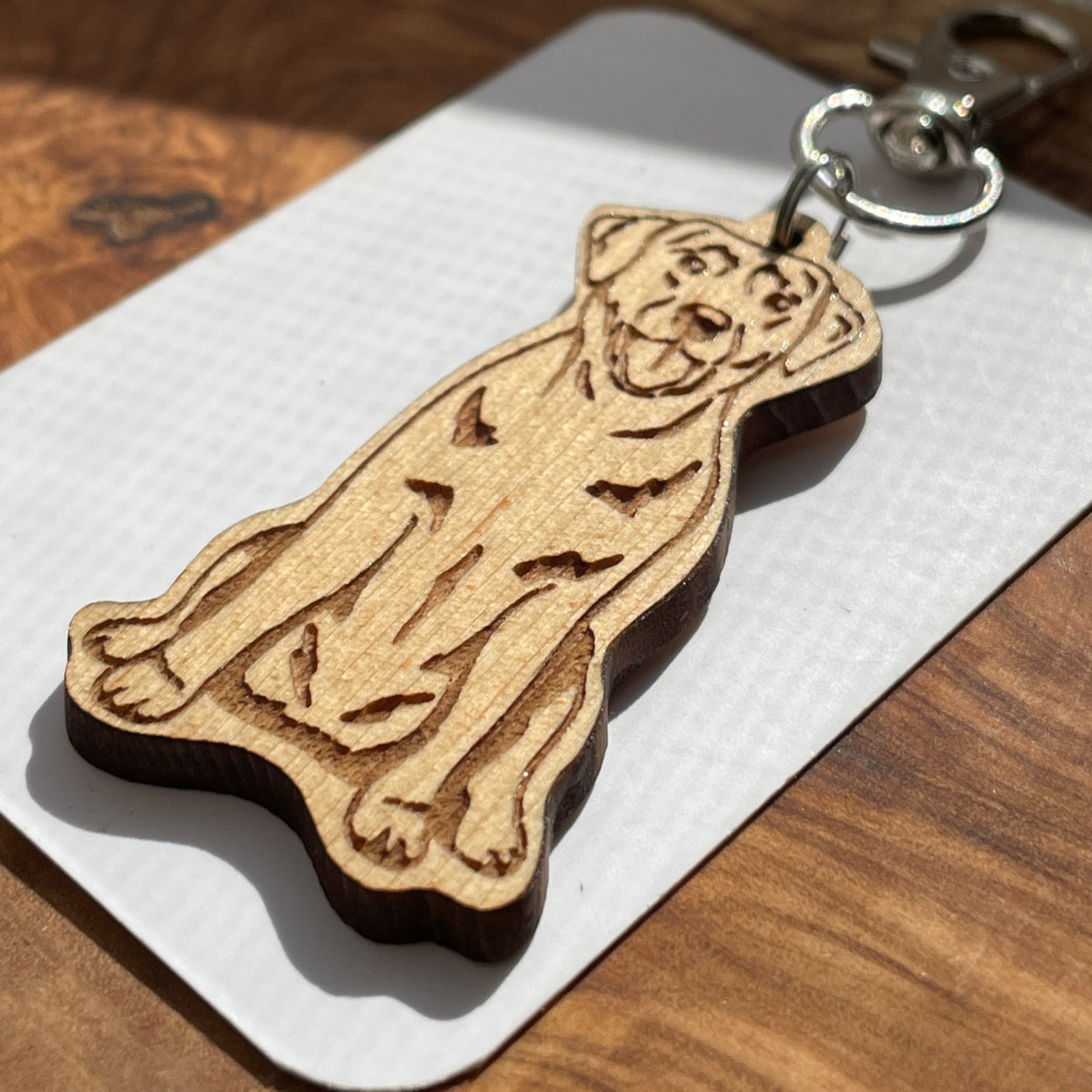 Yellow/Golden Labrador Retriever Keychain